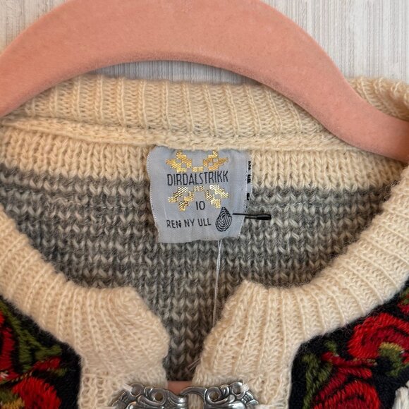 Dirdalstrikk Wool Sweater XSmall - Picture 4 of 5